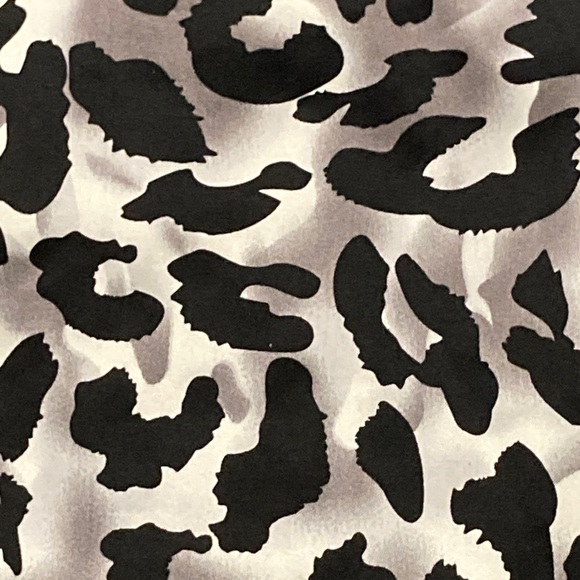 Cache black grey animal spot print skirt 4 - Picture 2 of 8